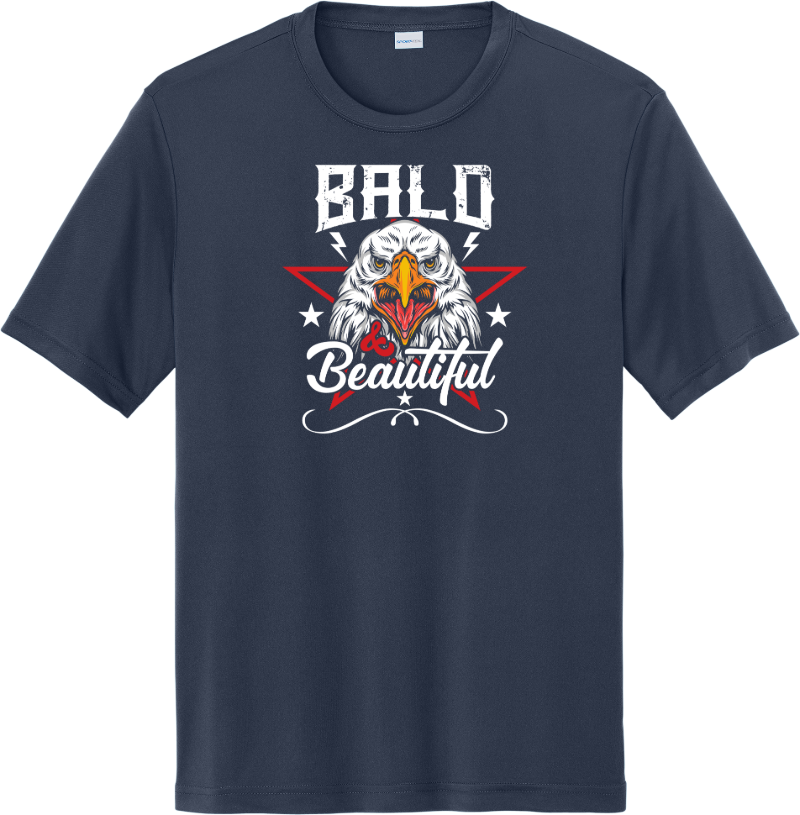 Bald and Beautiful - True Navy