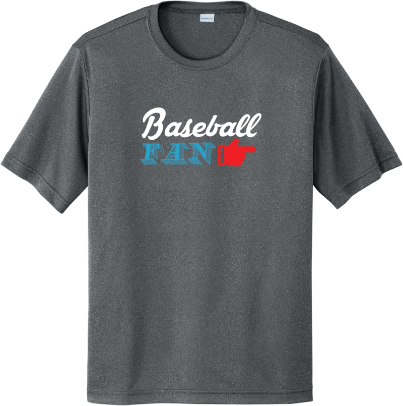 Baseball Fan - Iron Grey Heather
