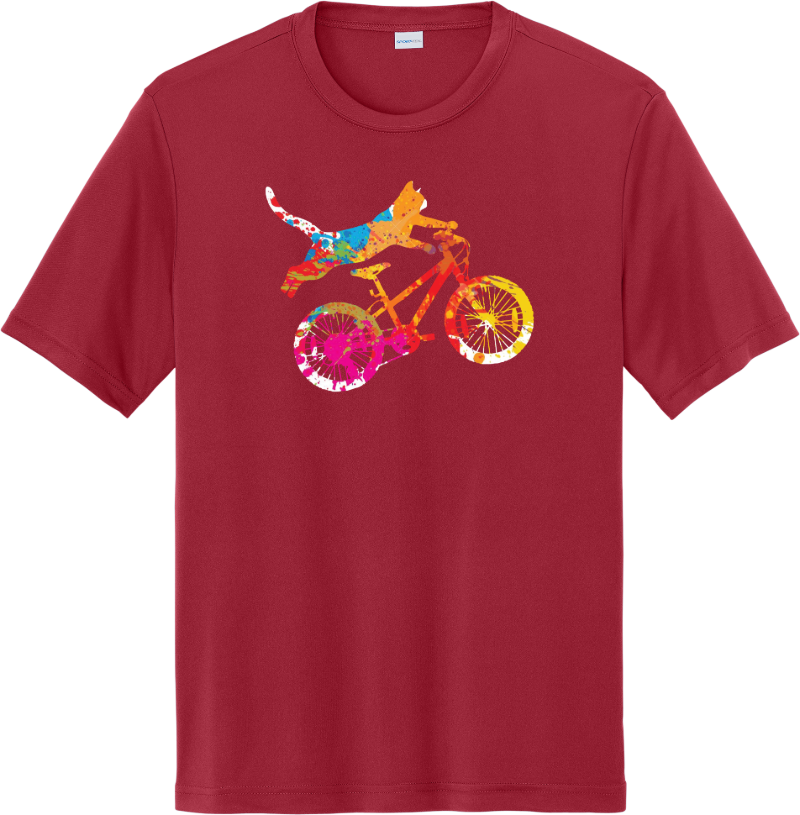 Cats Can Ride Too - Deep Red